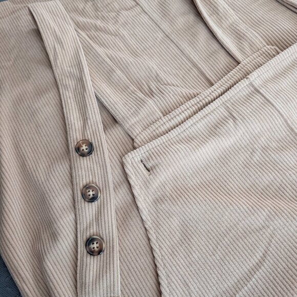 Corduroy Overall Dress NWT - Picture 5 of 9